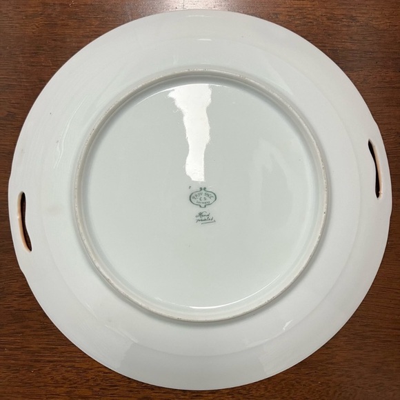 Antique PROV SXE E.S. Germany Porcelain Plate Hand Painted - Picture 2 of 7